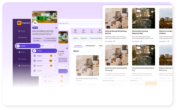Clubsites Feature Dashboard